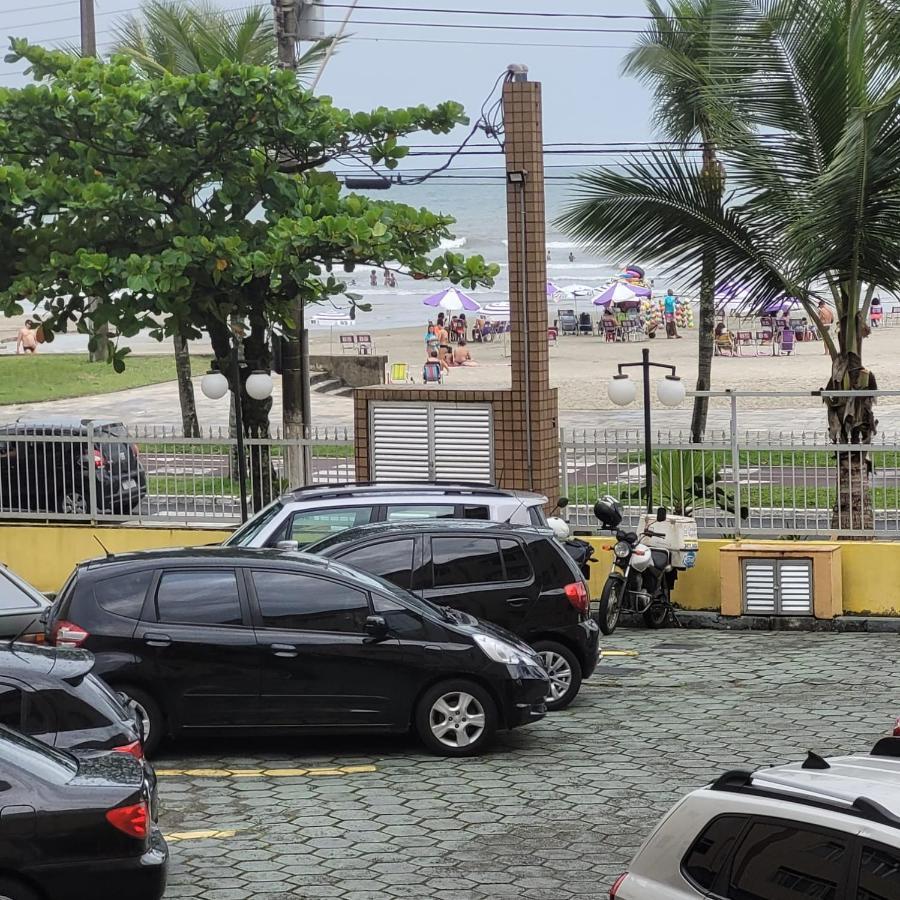 Kitnet Frente Pro Mar Em Vila Caicara, Portaria 24 Hs E Wifi Praia Grande  Exterior photo